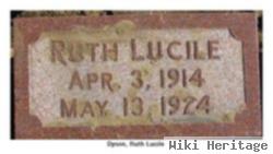 Ruth Lucile Dyson