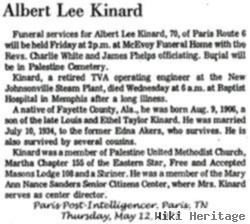 Albert Lee Kinard