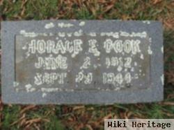 Horace E Cook