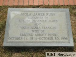 Viola James Rusk