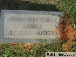 Johnie Inez Cordle Hemker