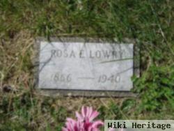 Rosa E. Lowry