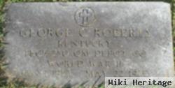 George C Roberts