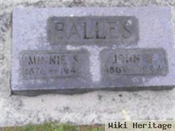 John W Balles