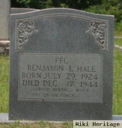 Pfc Benjamin L. Hale