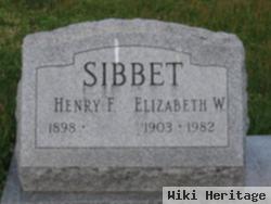 Elizabeth W. Sibbet