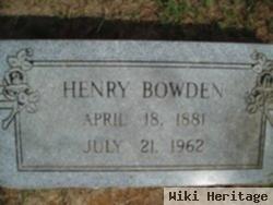 Henry Bowden