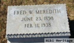 Frederick William "fred" Meredith