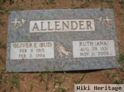 Oliver E. "bud" Allender