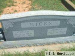 Aurice C Hicks