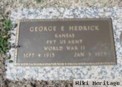 Pvt George E. Hedrick