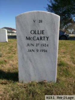 Ollie Bailey Mccarty