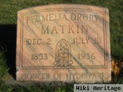 Permelia Julia Drury Matkin