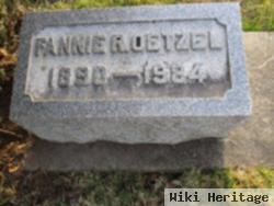 Fannie Blackman Oetzel