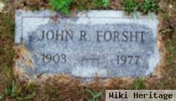 John R Forsht, Sr