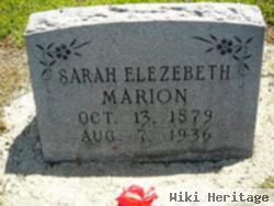 Sarah Elizabeth Cope Marion