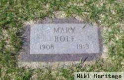 Mary Rolf