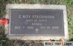 C Roy Strosnider