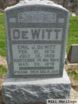 Frank Dewitt