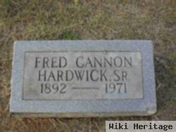 Fred Cannon Hardwick, Sr