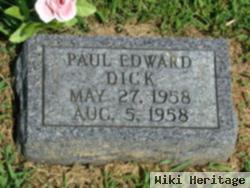 Paul Edward Dick