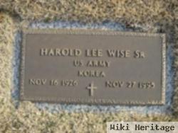 Harold Wise, Sr