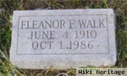 Eleanor F. Walk