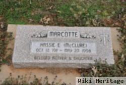 Hassie Estelle Mcclure Marcotte