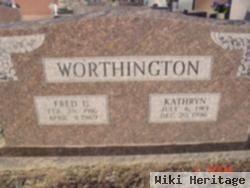 Fred U Worthington
