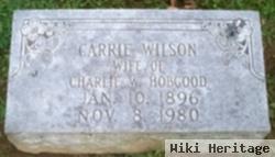 Carrie Wilson Hobgood