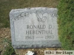 Ronald D. Hebenthal