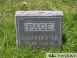 Caleb D Page