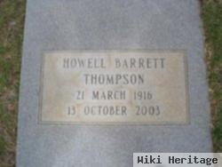 Col Howell Barrett Thompson