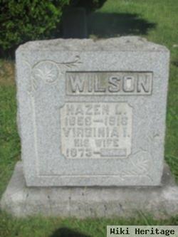 Virginia I "virgie" Dotson Wilson