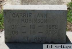 Carrie Ann Robinson