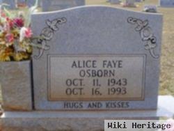 Alice Faye White Osborn