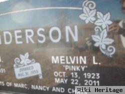 Melvin L "pinky" Anderson