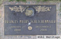 Frances Myers Schlichenmaier