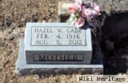 Hazel Ross "sis" White Cade