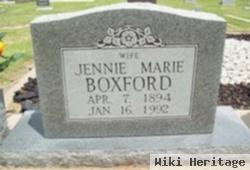 Jennie Marie Matthews Boxford