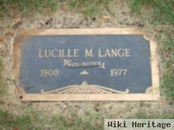 Lucille Margaret Irber Lange