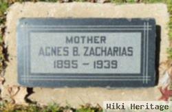 Agnes B Zacharias