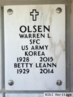Warren Lee Olsen