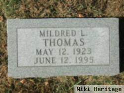 Mildred L Thomas