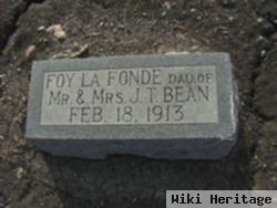 Foy La Fonde Bean