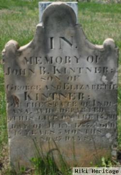 John B Kintner