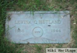 Levina Catherine Rummel Hetland