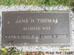 Jane H. Simmons Thomas