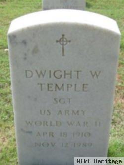 Dwight W Temple