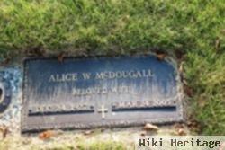 Alice Mcdougall